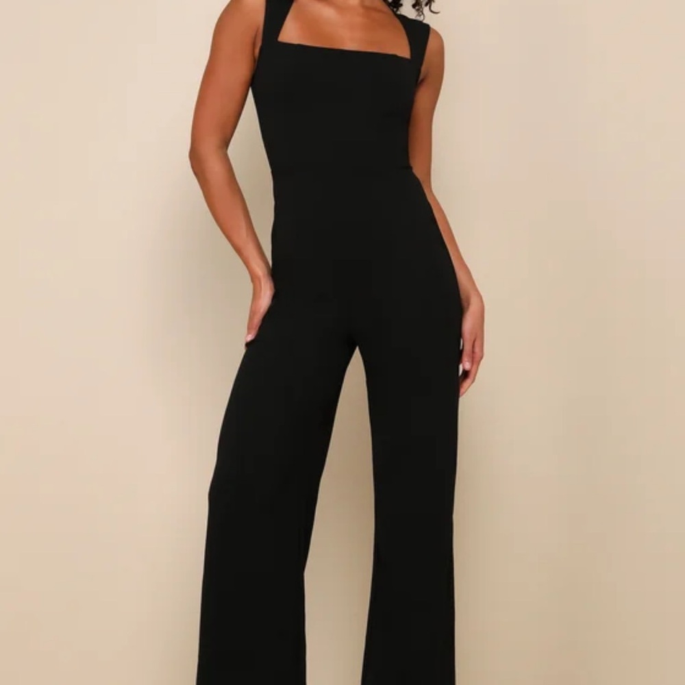 Enticing Endeavors Black Jumpsuit